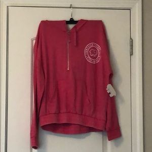 Ivory Ella half zip hoodie